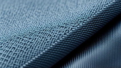 Detail of a nice blue fabric textured background.