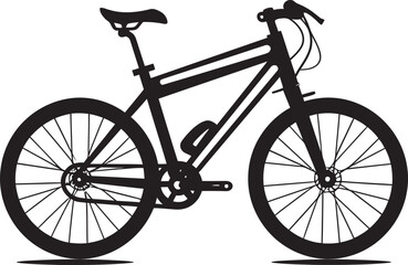 Fototapeta premium PedalPerfect Vector Bicycle Icon Rider sChoice Stylish Bike Logo
