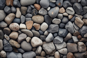 Vivid Gemstone Medley: Colorful Stones Background - Dazzling Array of Vibrant Minerals - Created with Generative AI Tools