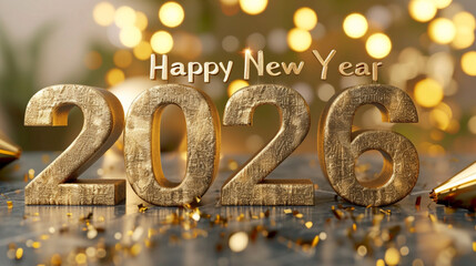 Happy New Year 2026,Text,明けましておめでとうございます。2026年 Generative AI