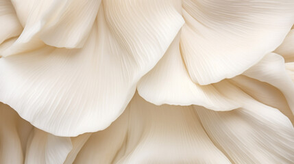 White king oyster mushroom (Pleurotus ostreatus) isolated on white background. AI Generative