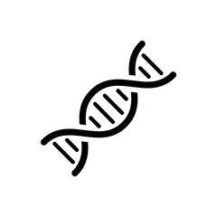 DNA Icon Vector Design Template