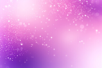 Obraz premium Cosmic Stars on Blurred Abstract Background - Light Purple and Pink Vector Layout - Created with Generative AI Tools