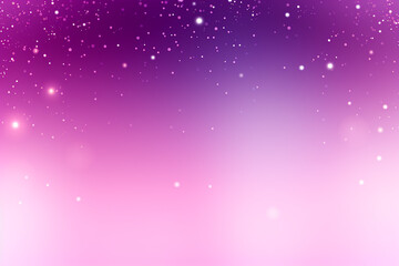 Cosmic Stars on Blurred Abstract Background - Light Purple and Pink Vector Layout - Created with Generative AI Tools