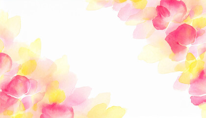 floral background with space