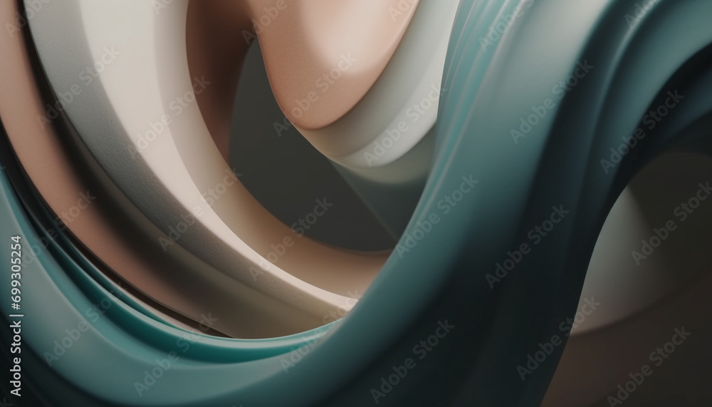 Poster abstract backdrop with a modern, futuristic design in vibrant colors generated by ai