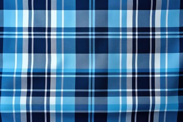 Classic Blue Plaid Textile Pattern Tartan Cloth Crisscrossed Lines Checkered Cozy Rustic Sett Wallpaper Background Backdrop