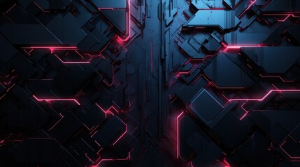 Cyberpunk Style Texture Pattern Background Wallpaper