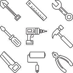 set of tools icon