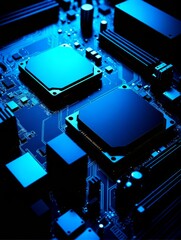 Fototapeta premium Tech/Cyber/Security Background/wallpaper