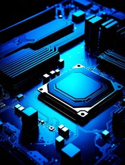 Fototapeta premium Tech/Cyber/Security Background/wallpaper