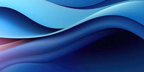 Fototapeta premium flat backgrounds with blue wavy, in the style of multilayered surfaces, dark blue, graphic design poster art, shaped canvas, multi-layered, rectangular fields, vibrant hues master