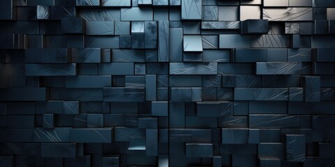 black metal surface wall template background, in the style of cubist fragmentation of form, light...
