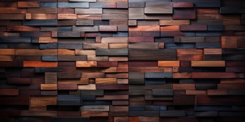 a wood wall wall background with a dark background, in the style of wood sculptor, multi-layered