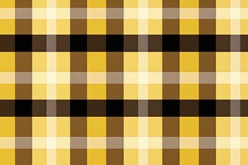 Picnic Yellow and Black Plaid Textile Pattern Tartan Cloth Crisscrossed Lines Checkered Cozy Rustic Sett