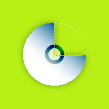 Square Video Vector Graphic Motion Animation Geometric Illustration
