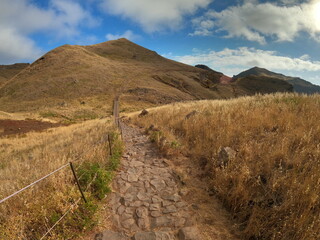 Madeira hike desert
