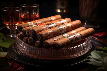 Cigar, ciggy, smoke, stogie tobacco siga cigarette unhealthy toxic alcohol risk nicotine, chemicals and additives, major public health issue, relaxation.