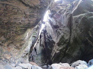 la reunion, rocks near river