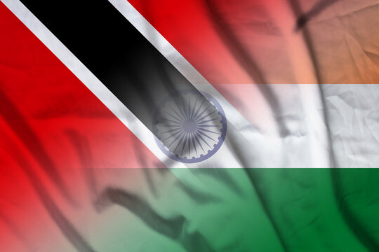Trinidad and Tobago and India national flag international contract IND TTO