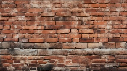 Obraz premium Abstract Architecture: Brown Brickwork Design with Textured Wall Pattern