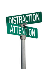 distraction attention sign