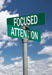 focused attention sign