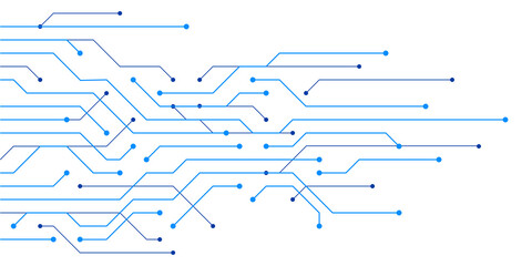 abstract circuit board pattern