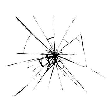 broken mirror texture