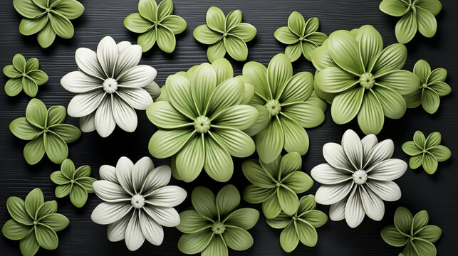 background with shamrock HD 8K wallpaper Stock Photographic Image 