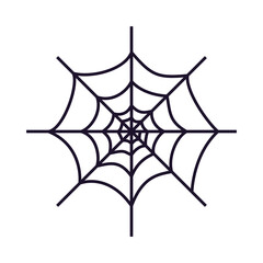 Naklejka premium spider web illustration