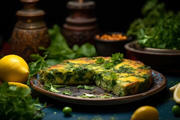 Iranian Kookoo Sabzi: Traditional Herb Frittata
