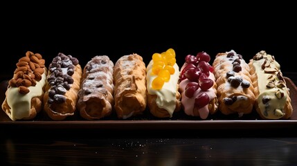 Cannoli Pastries: Traditional Italian Delights - Powered by Adobe