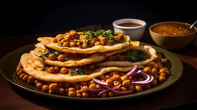 Doubles &ndash; the Trinidadian Curried Chickpea Sensation