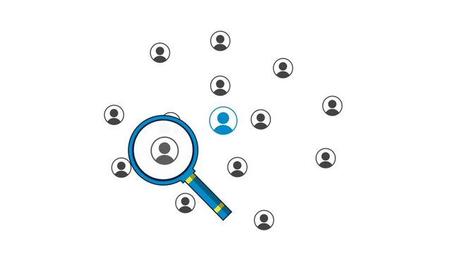 Job Candidate Selection Animation