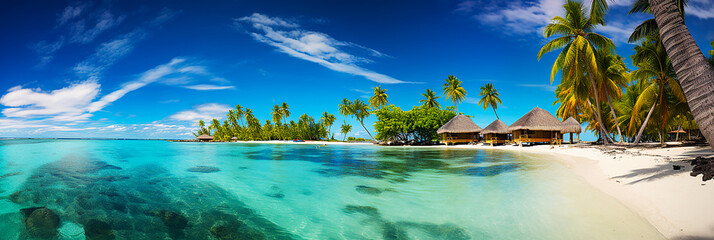Beautiful Sea and Water Villas in Maldives