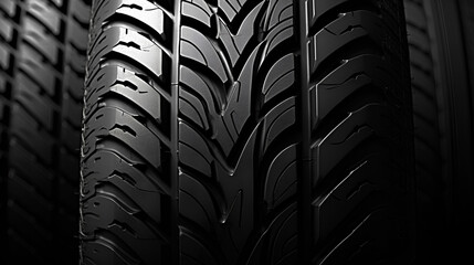 Tire background - tread - graphic resource 