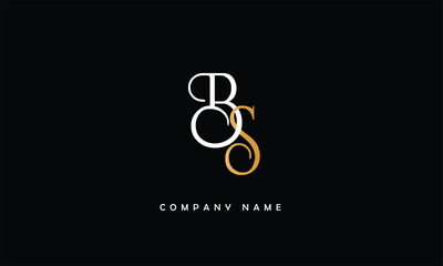 SB, BS, S, B Abstract Letters Logo Monogram