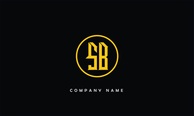 SB, BS, S, B Abstract Letters Logo Monogram