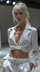 Haute Couture Elegance on the Catwalk