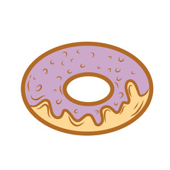 Illustration of a donut