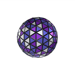3D new year ball