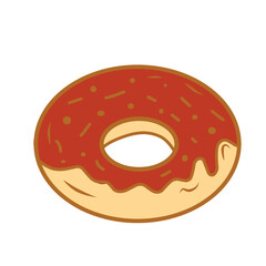 Illustration of a donut 