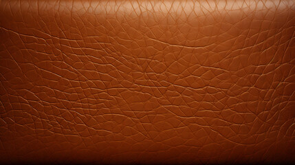 a close up of luxury brown leather upholstery 