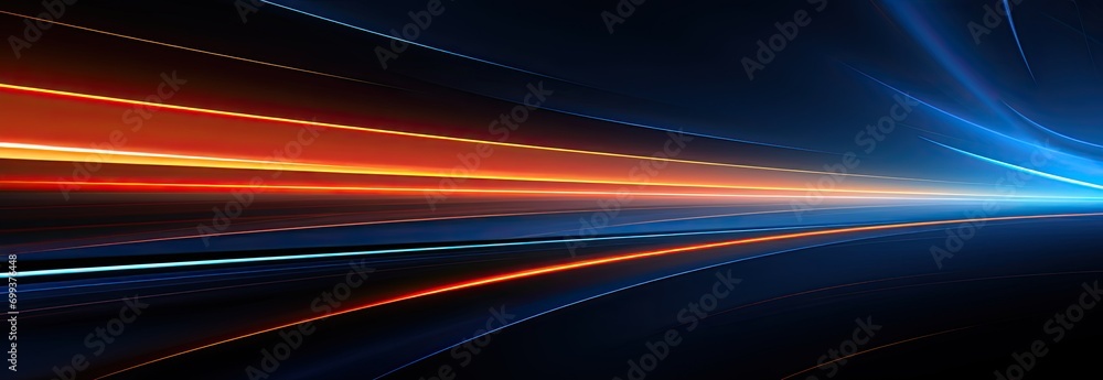 Poster the background of the speed light lines and warps was created with ai.