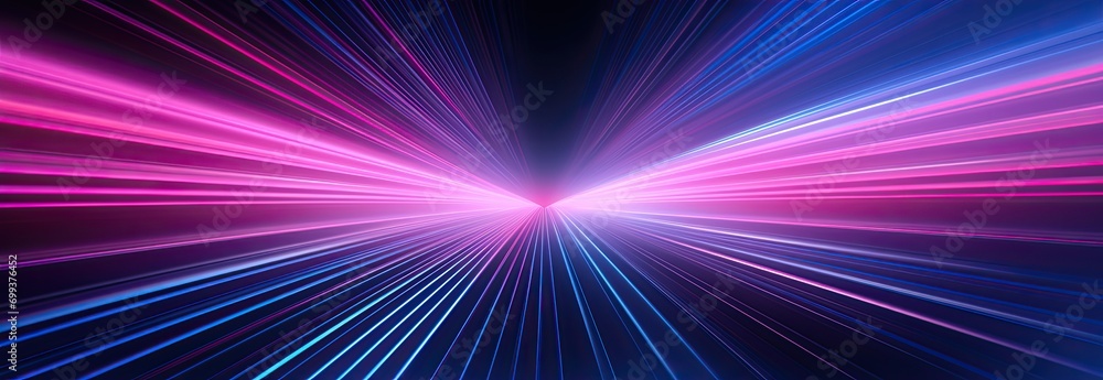 Poster the background of the speed light lines and warps was created with ai.