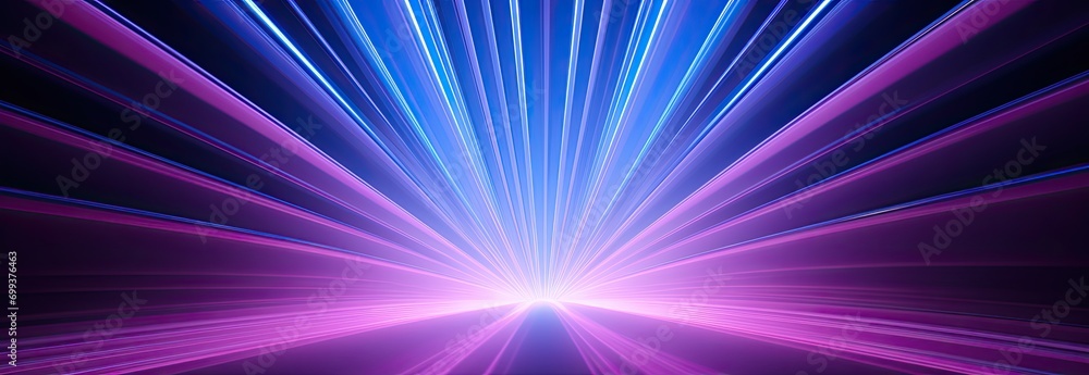 Poster the background of the speed light lines and warps was created with ai.