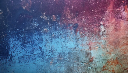 Obraz premium Abstract old dirty pattern paint backdrop damaged grunge generated by AI