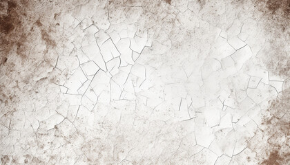 Abstract pattern on old, dirty, damaged concrete wall generated by AI