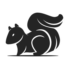 Squirrel Logo template Isolated. Brand Identity. Icon Abstract Vector graphic